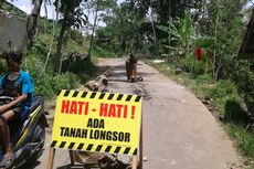 Fenomena Tanah Retak Resahkan Warga Lereng Pegunungan Menoreh