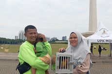 Keluarga Muda Asal Tangsel Habiskan Libur Akhir Tahun di Monas Usai "Staycation"