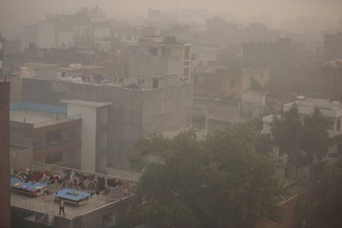 Kabut Asap Beracun Selimuti New Delhi India, Sekolah Akan Ditutup