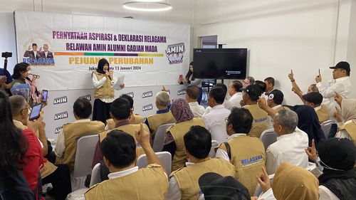 Anies-Muhaimin Terima Deklarasi Dukungan Sejumlah Alumni UGM Bernama Relagama