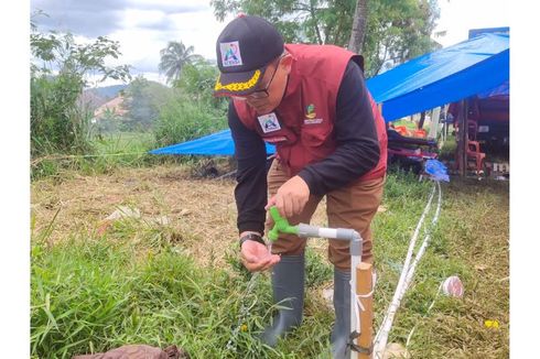 Bangun Sumur Bor, Kemensos Pasok 10.000 Liter Air Bersih per Hari untuk Korban Gempa Cianjur