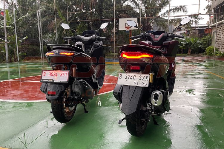 Komparasi New Honda PCX 160 dan Yamaha NMAX Turbo