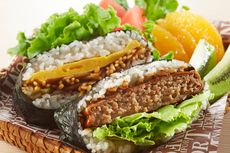 Resep Sandwich Nasi Isi Natto dan Salmon, Sarapan Praktis