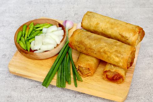 Resep Lumpia Bihun Kuah Kacang, Camilan untuk Keluarga