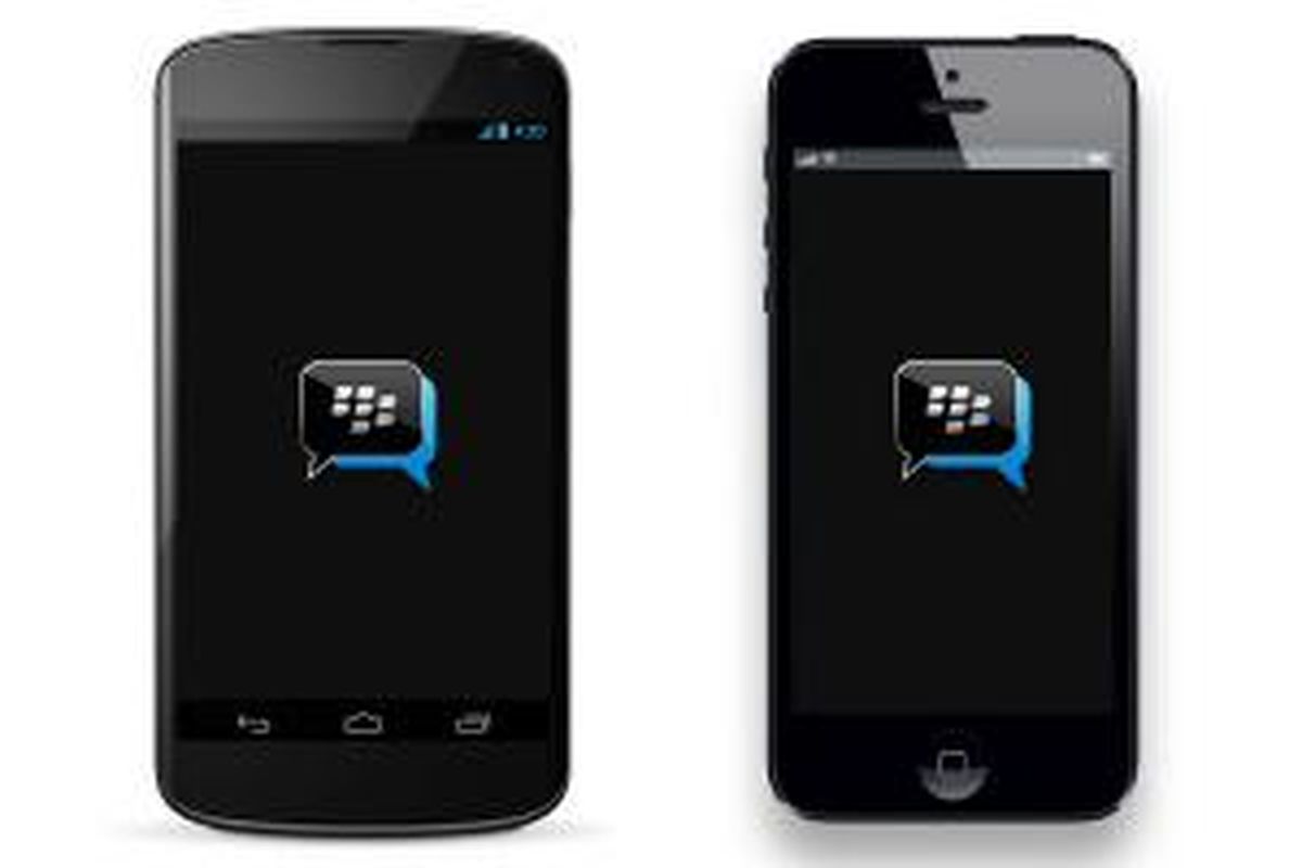 BlackBerry Messenger di Android dan iPhone