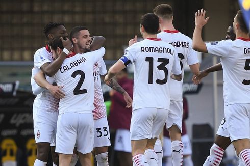 Hasil Liga Italia - AC Milan Pesta 7 Gol, Inter Milan Bungkam AS Roma