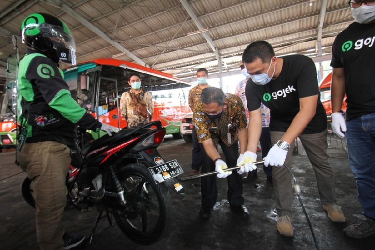 Gojek kasih Uji Emisi gratis buat para driver