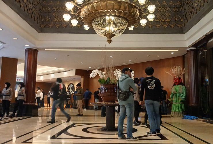 [BERITA FOTO] Kondisi Interior Hotel Sultan Usai Eksekusi