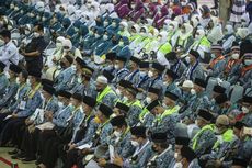 389 Jemaah Haji dari Tangerang Jalani Tes PCR di Masjid Al-Azhom