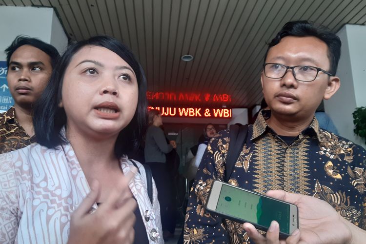 Koordinator Tim Advokasi Pembela Kebebasan Pers, Muhammad Isnur di PTUN Jakarta, Rabu (22/1/2020).
