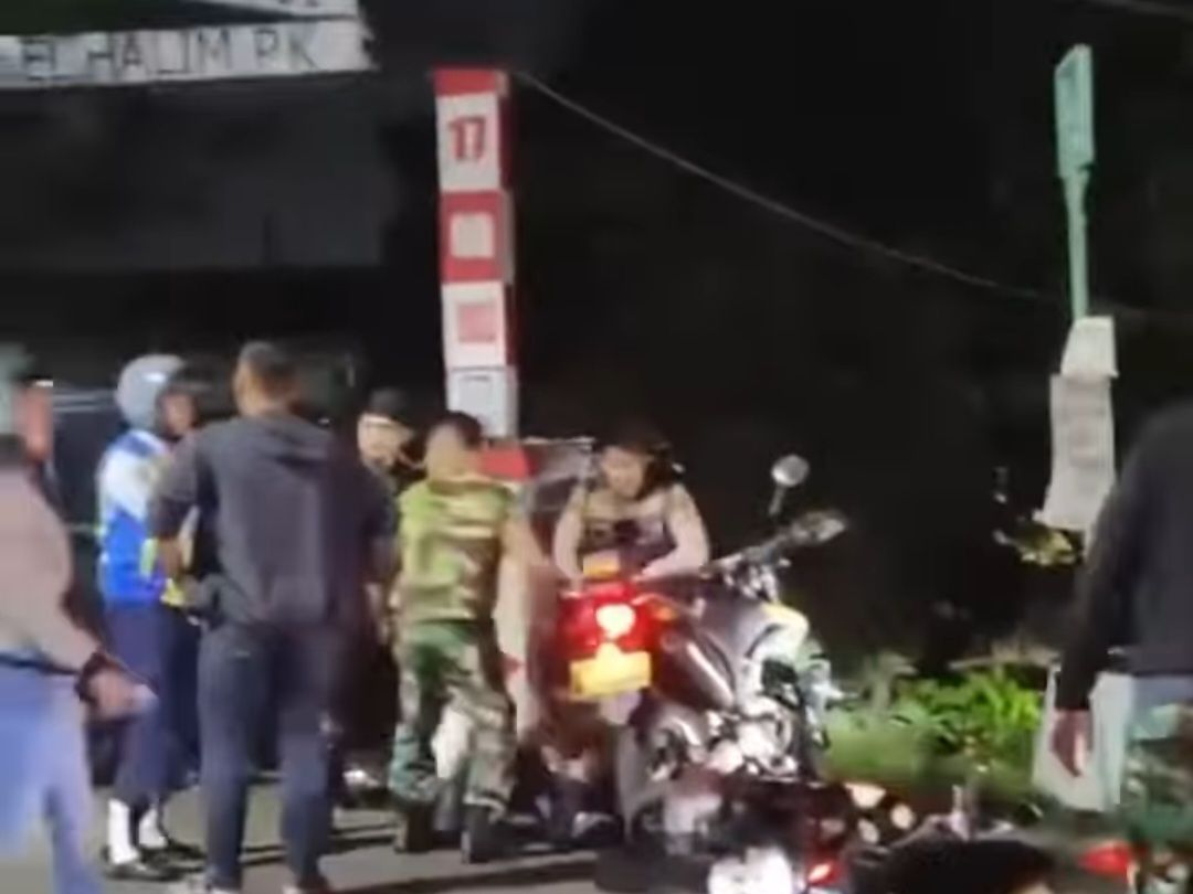 Geng Motor Nekat Masuk 'Kandang Tentara' di Halim, Kena Gebuk Provost Lalu Diringkus Polisi