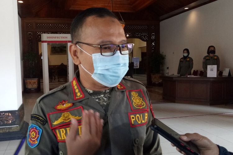 Kepala Satpol PP Solo Arif Darmawan.