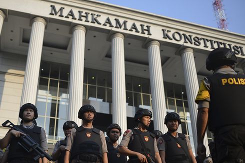 Sidang Putusan di MK, Polisi Larang Aksi Massa hingga 47.000 Personel Gabungan Dikerahkan 
