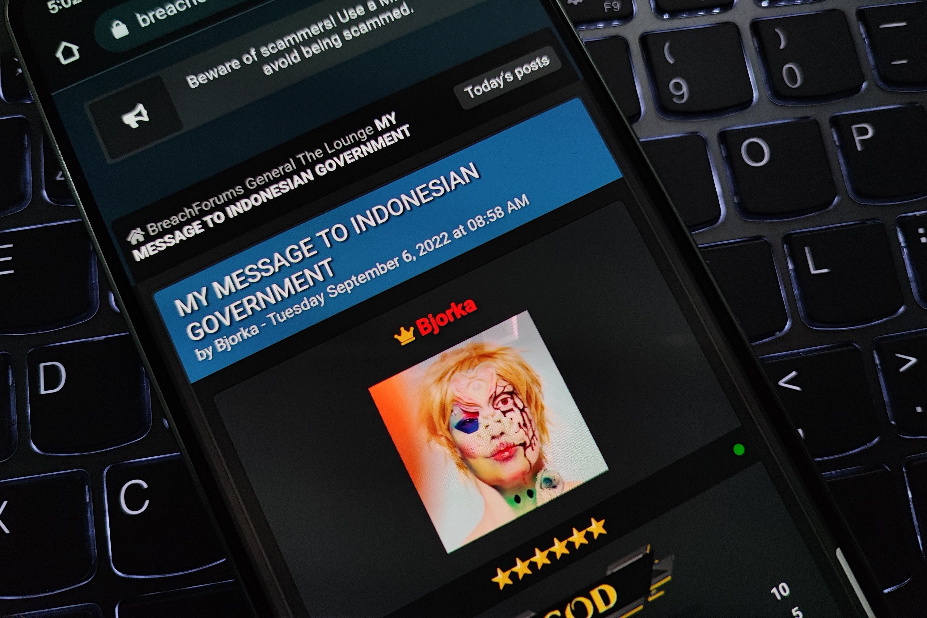 Rentetan Aksi Hacker Bjorka dalam Kasus Kebocoran Data di Indonesia Sebulan Terakhir