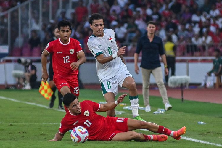 Duel Indonesia vs Irak di Kualifikasi Piala Dunia 2026 Zona Asia, pada Kamis (6/6/2024), di Stadion Utama Gelora Bung Karno (SUGBK).