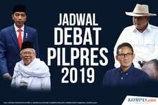 INFOGRAFIK: Jadwal Debat Pilpres 2019 