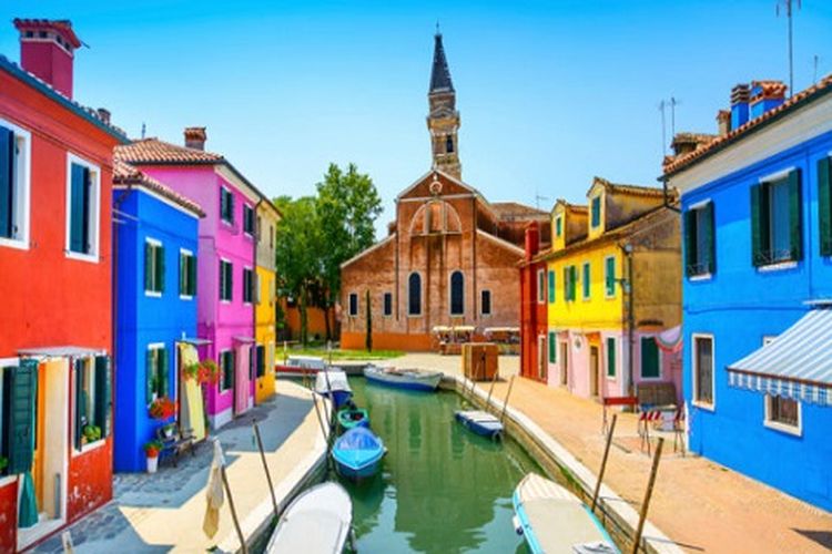 Burano, Italia.