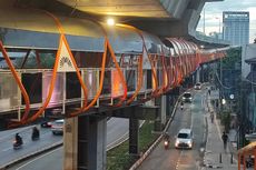 [BERITA FOTO] Menengok “Skywalk” Kebayoran Lama yang Sudah Mulai Diuji Coba