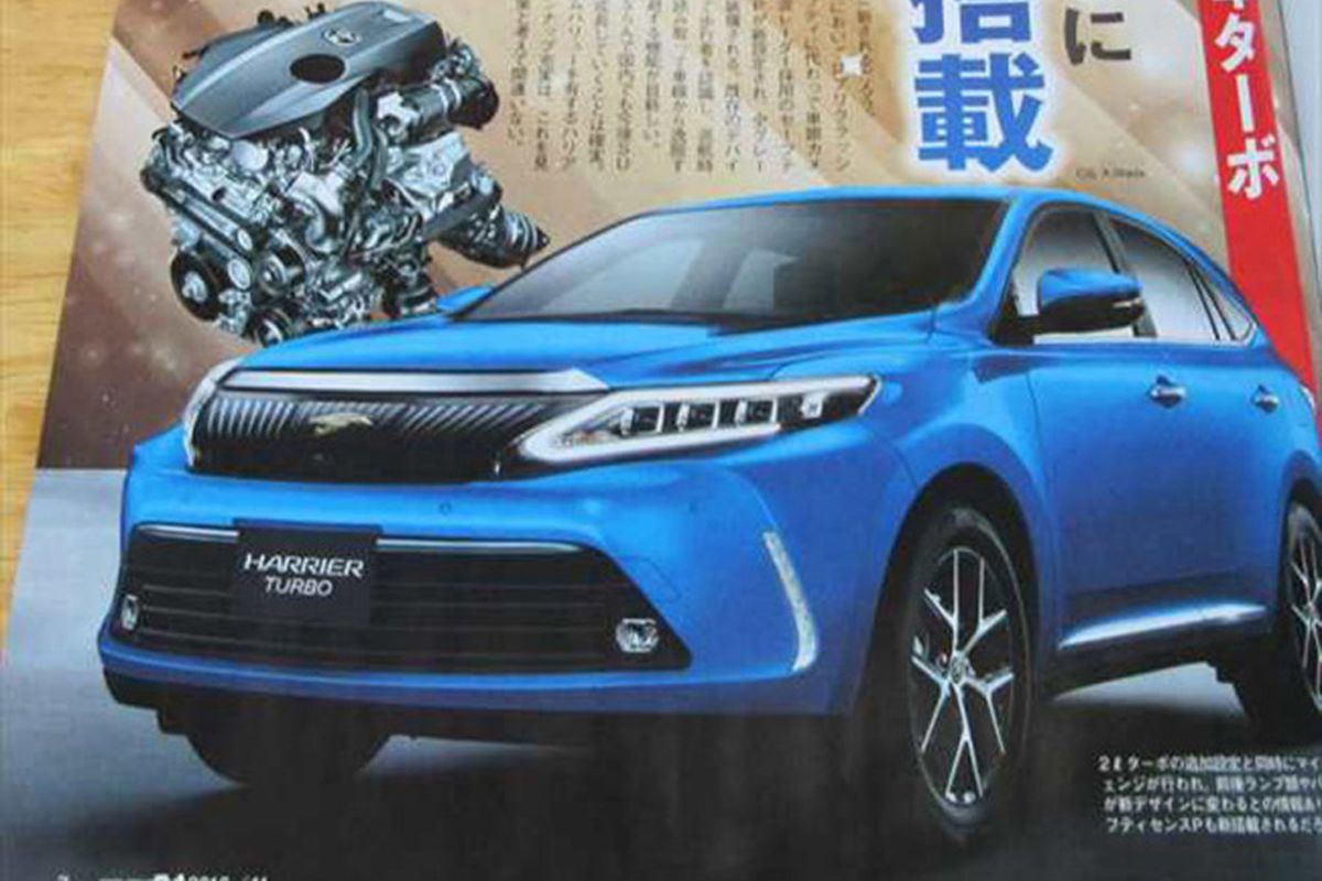 Toyota Harrier Turbo versi rekayasa digital.