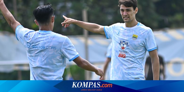 Aksi Eks Como 1907 Federico Barba di Latihan Persib, Dapat Pengakuan Rekan Satu Tim