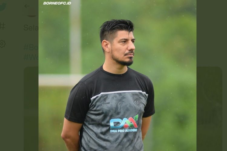 Gaston Alberto Romero, pelatih kiper baru Borneo FC