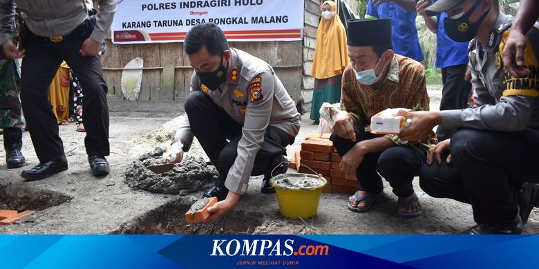 Kisah Nasir, 10 Tahun Tinggal di Rumah Papan Berdinding Kulit Kayu, Akhirnya Direnovasi Kapolres - Vimarsana News