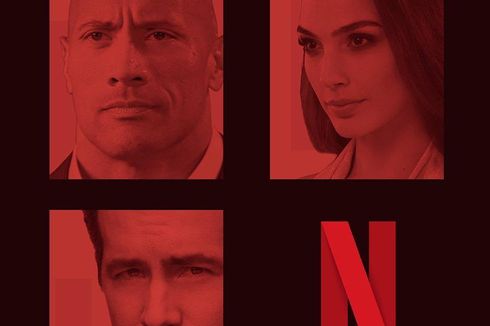 Tayang 12 November, Trailer Perdana Red Notice Rilis di Netflix