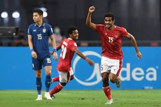 Babak Pertama Thailand Vs Indonesia: Kambuaya Cetak Gol dan Kurangi Defisit Agregat