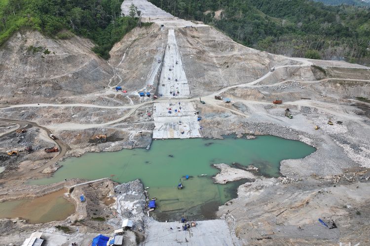 Bendungan Bulango Ulu, Provinsi Gorontalo.