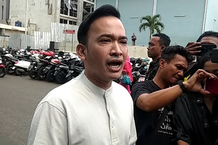 Artis peran Ruben Onsu saat ditemui di kawasan Tendean, Jakarta Selatan, Senin (11/11/2019).