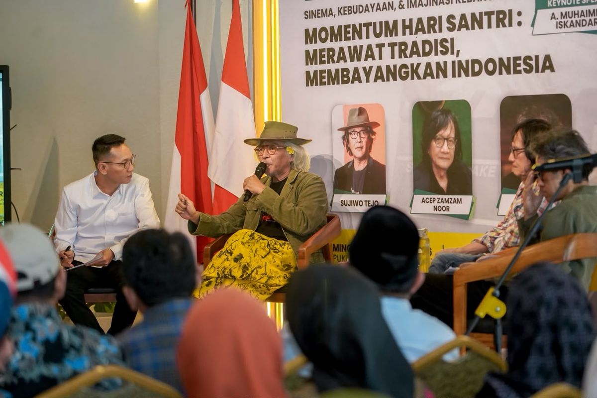 Diskusi NLA di Bandung membahas sosok Djamaluddin Malik yang menunjukkan pesantren dan ekosistem NU memiliki kontribusi dalam perkembangan kebudayaan, termasuk perfilman nasional.