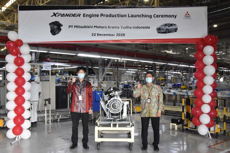 Produksi Mesin Xpander Mitsubishi Motors Krama Yudha Indonesia (MMKI)