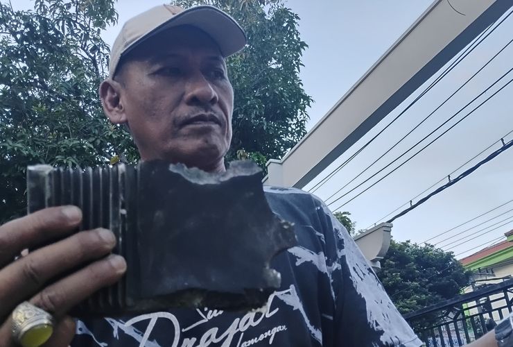 Ledakan di PT GWS Sidoarjo, 5 Rumah Warga Rusak, Material Besi Terlempar 500-750 Meter