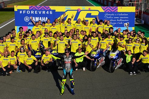 Cerita Awal Mengapa Valentino Rossi Identik dengan Warna Kuning