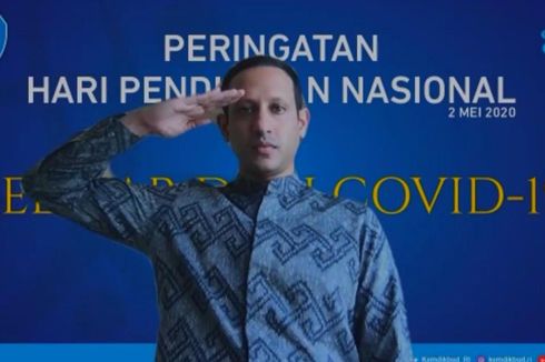 Pidato Lengkap Hardiknas 2020 Mendikbud Nadiem Makarim