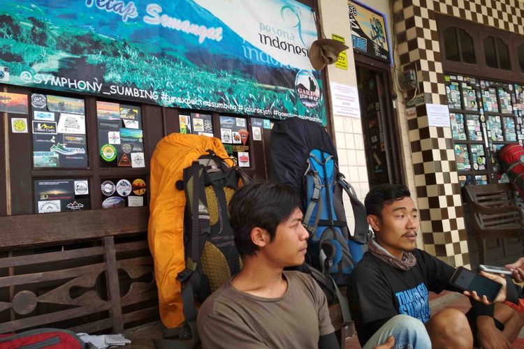 Dua orang pendaki asal Tasikmalaya gagal mendaki gunung Sumbing karena kebakaraan, Rabu (12/9/2018)