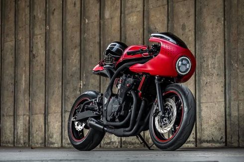 Suzuki Bandit 600 Cafe Racer, Tampil Lebih Ramping