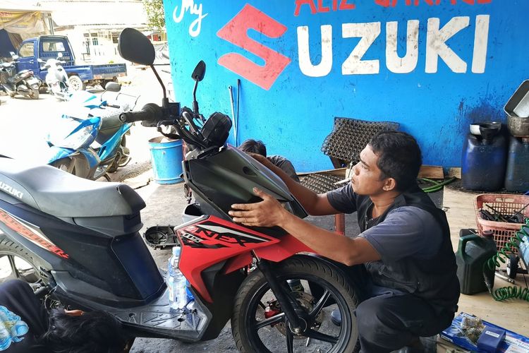 Harga Komponen Motor Suzuki Naik, Pemilik Mulai Tunda Servis