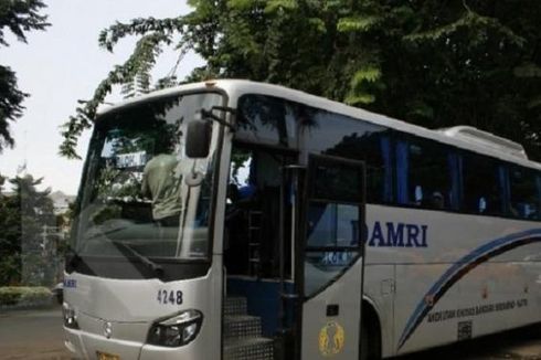 Oktober, Bus Damri akan Beroperasi di Bandara Silangit Danau Toba