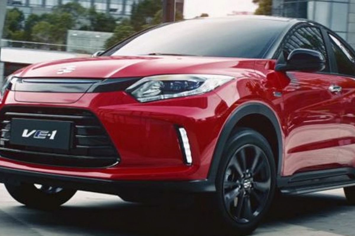 Mobil listrik VE-1 dari Honda bekerja sama dengan GAC hadir di Guangzhou Motor Show 2018