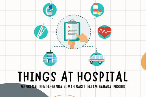Things at Hospital, Benda-benda Rumah Sakit dalam Bahasa Inggris