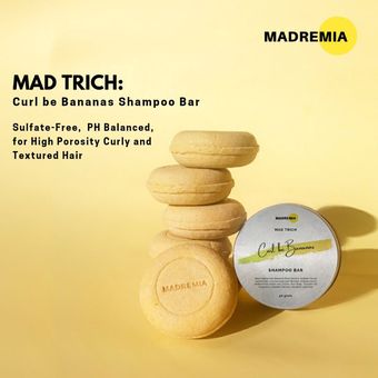 Mad Trich: Curl de Bananas Shampoo Bar.