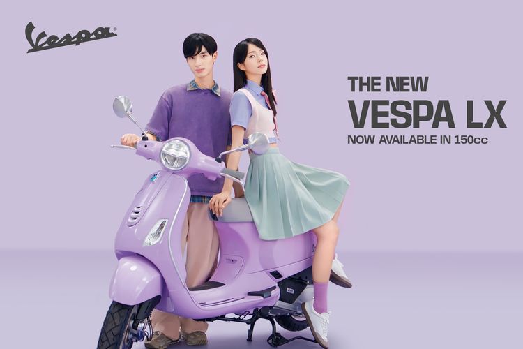 Vespa LX 150 I-Get, mesin lebih besar, harga Rp 46,5 juta