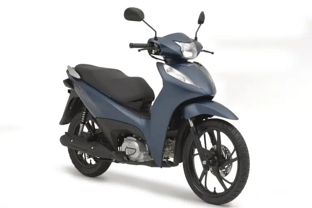 Honda BIZ 125, motor bebek unik di Brazil yang rem belakangnya ada di setang sebelah kiri