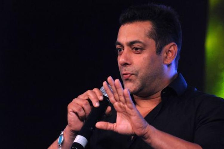 Salman Khan pada 2 Oktober 2015 di Mumbai, India