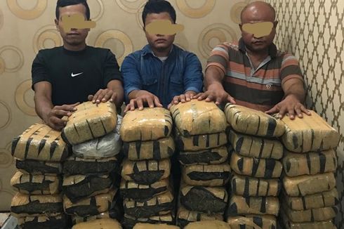 Pentolan GAM Tertangkap karena Menjual 80 Kg Ganja