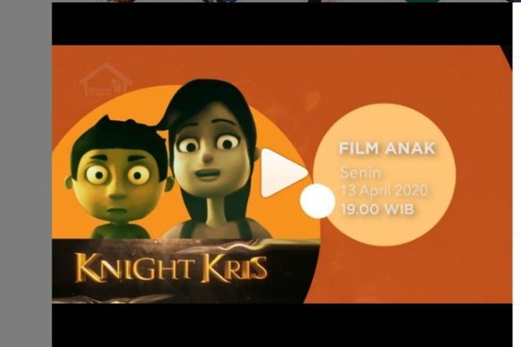 Tangkapan layar film anak di akun Instagram TVRI Nasional.