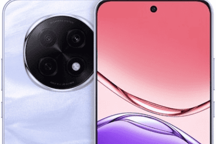 Bagian depan dan belakang Oppo A5 Pro.