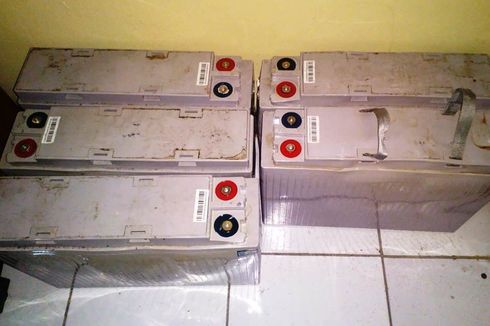 Komplotan Pencuri Baterai BTS Lintas Kabupaten Dibekuk di Cianjur