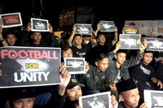 Gelar Doa Bersama Tragedi Kanjuruhan, Suporter di Purworejo Sepakat Ikrar Damai